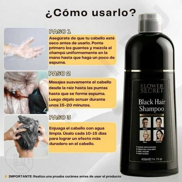 Shampoo Cubrecanas 400ml